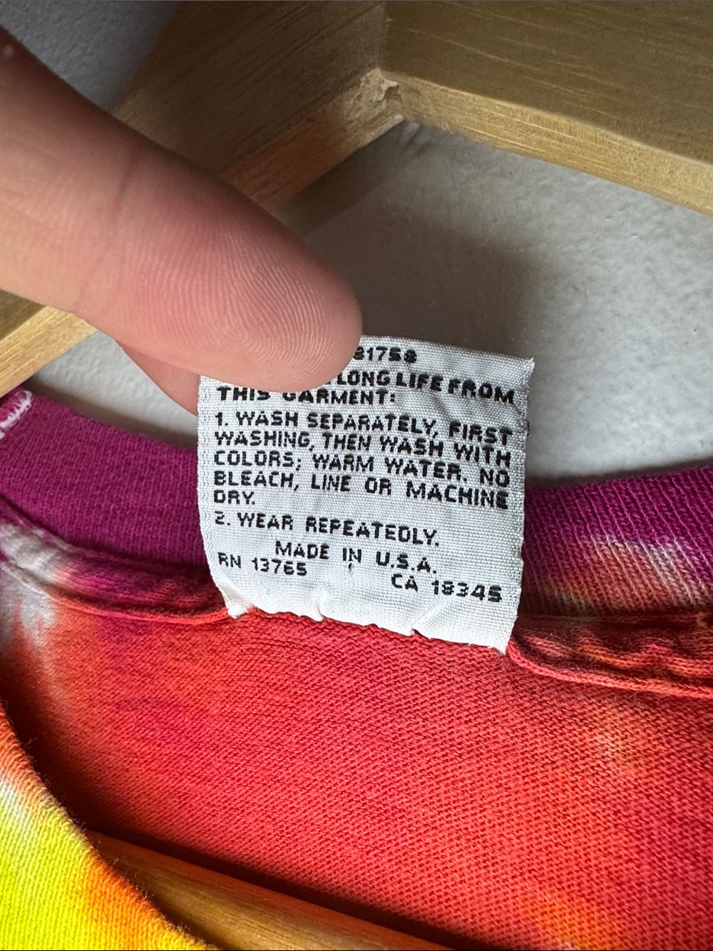 Vintage Grateful Dead T-Shirt / 1992 / Space Your Face / XL / Single Stitch - Picture 6 of 11